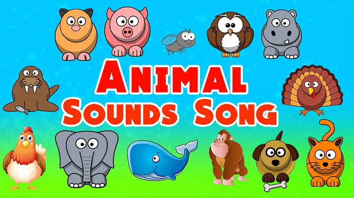 Animal Sounds Song | Nursery Rhymes for Babies | LittleKidsTV