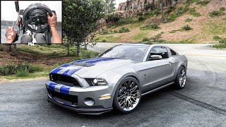 1000HP Ford Mustang Shelby GT500 From  NFS | Forza Horizon 5 | Steering Wheel Gameplay