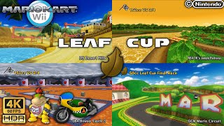 Mario Kart Wii  Leaf Cup  Grand Prix 150cc  4k60fps  Hdr  Bowser Jr