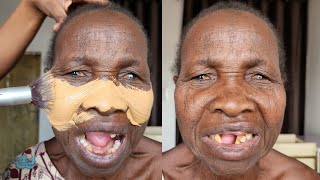 UNBELIEVABLE  💣🔥 VIRAL 👆🏻 SHE WAS TRANSFORMED💄BRIDAL GELE AND MAKEUP TRANSFORMATION ✂️😱