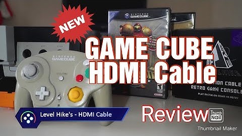 How to Get your Nintendo Game Cube with HDMI adapter cable , Simple ,Affordable