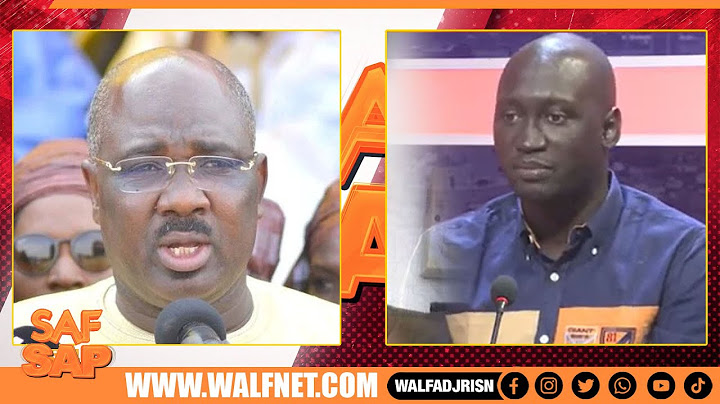 Pape Ndiaye clôt le débat sur l'affaire Farba Ngom "avocat yi amagoune droit am dossiers bi...."
