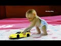 Cutest Monkey Moly With Super Sport Toy Car, Moly Like Toy Car