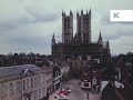 1970s Lincoln Cathedral, Castle, Street Scenes