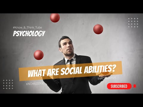 Social Skills 👌 : What are social abilities, examples and importance 🔥 #Psychology