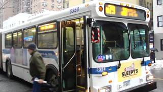 MTA New York City Bus 2000 New Flyer D60HF 5358 On The M79 @ 1st Avenue & 79th Street