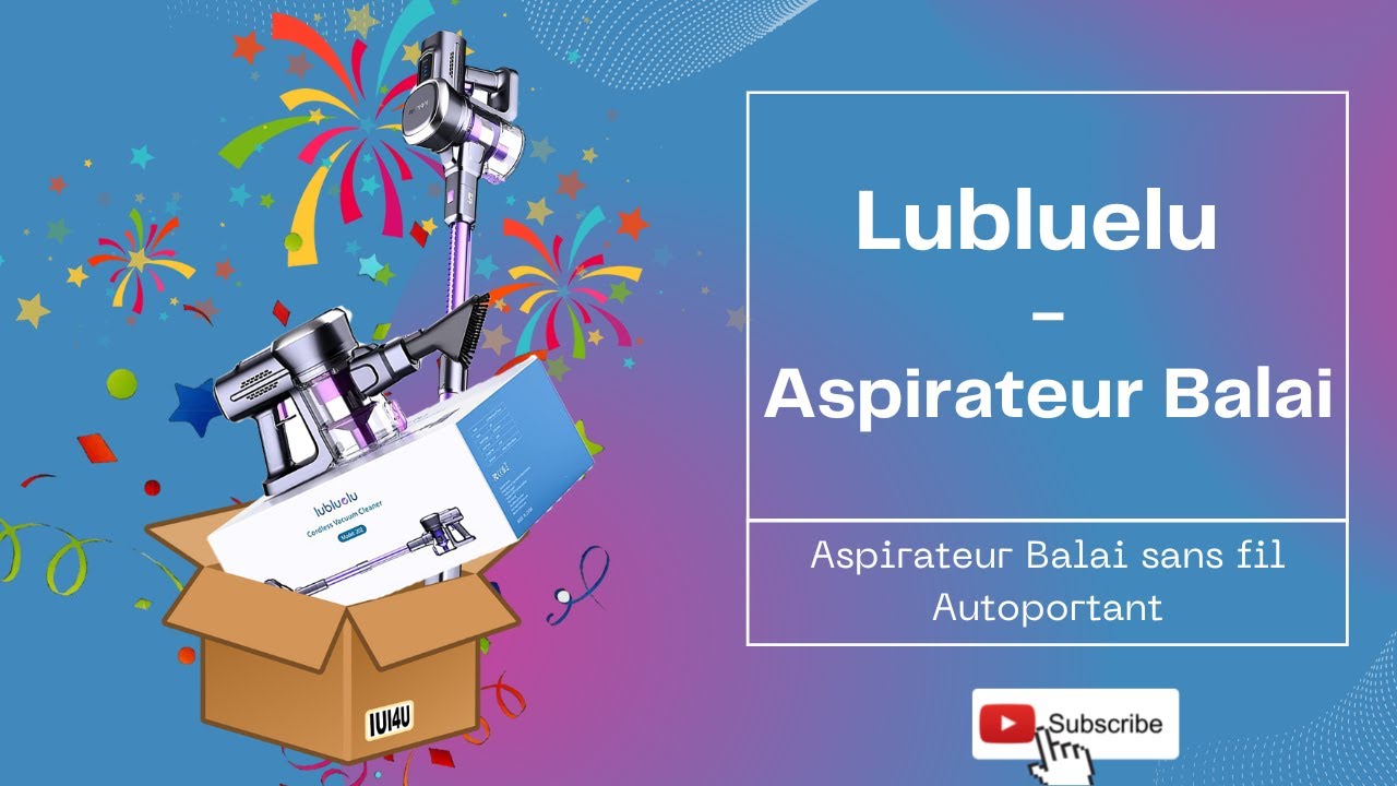 Lubluelu  Aspirateurs sans fil et robot aspirateur – lubluelu