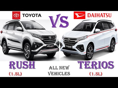 ALL NEW Toyota RUSH Vs DAIHATSU TERIOS Same Car