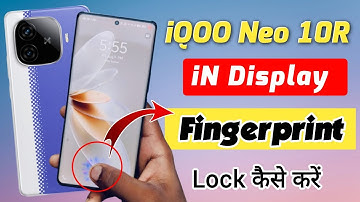 How to set in display fingerprint in iqoo neo 10r !! iqoo neo 10r display fingerprint lock settings