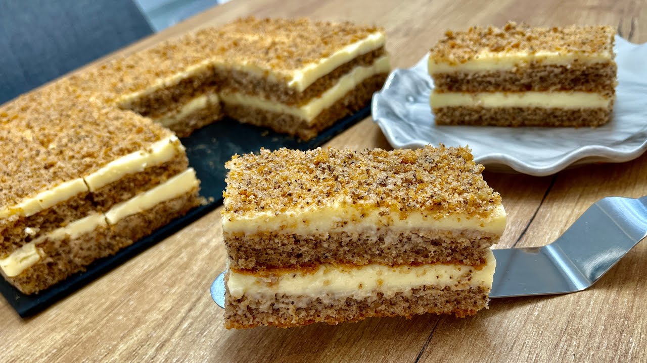 Torte me 10 Lugë Arra dhe Krem Vanilje 😋 Shije Perfekte 👌☕️