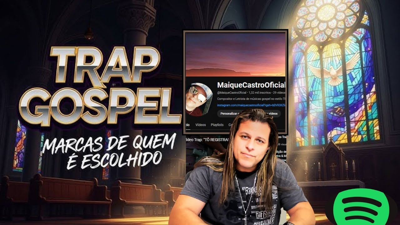 ALBUM 7: AUDIO Trap: "CRISTO ANDA COMIGO" - Letrista: Maique Castro.