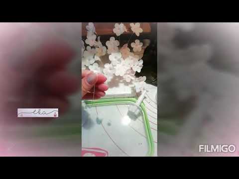 Fondant decor. მატციპანი ( როგორ გავაკეთოთ საკურას ყვავილი ტორტისთვის)