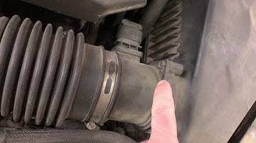 Cadillac CTS Mass Airflow Sensor Location and Fix