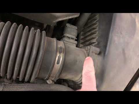 Cadillac CTS Mass Airflow Sensor Location and Fix