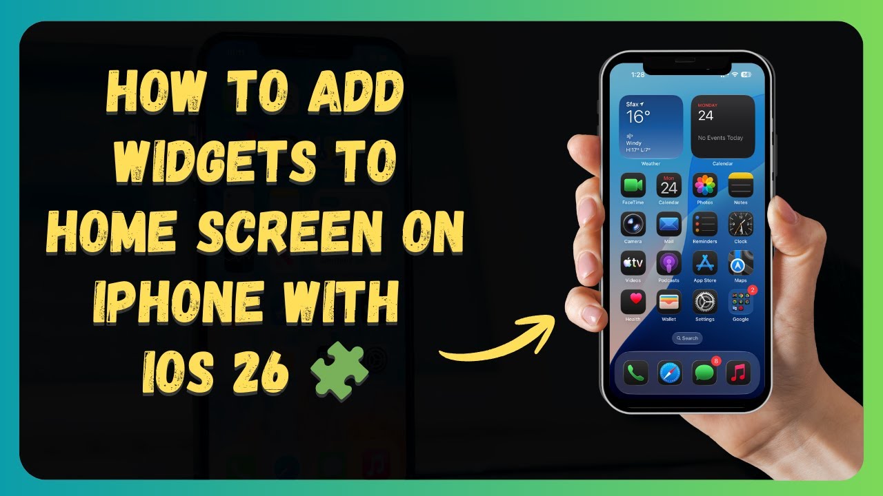 How to Add Widgets to Home Screen on iPhone with