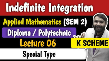 INDEFINITE INTEGRATION | APPLIED MATHEMATICS | Special Type | LECTURE 06 | PRADEEP GIRI SIR