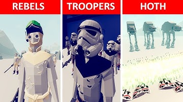 Battle of Hoth - Star Wars TABS Story - Totally Accurate Battle Simulator Mods