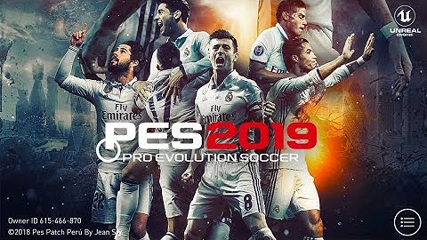 Real Madrid new patch v 3.0.1 of PES 19 Mobile