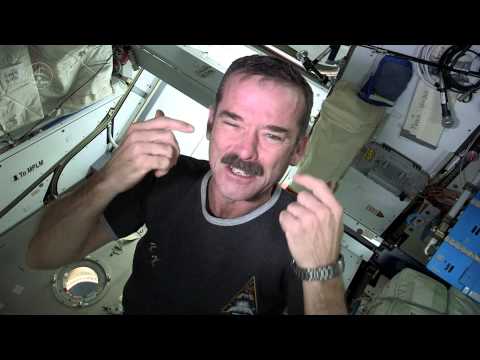 Chris Hadfield - Nail Clipping in Space