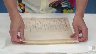 CA State Archives Virtual Tour – Book Repair in Preservation