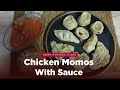 Chicken momos with sauce recipe  chicken dumpling recipe  abida parveen vlogs