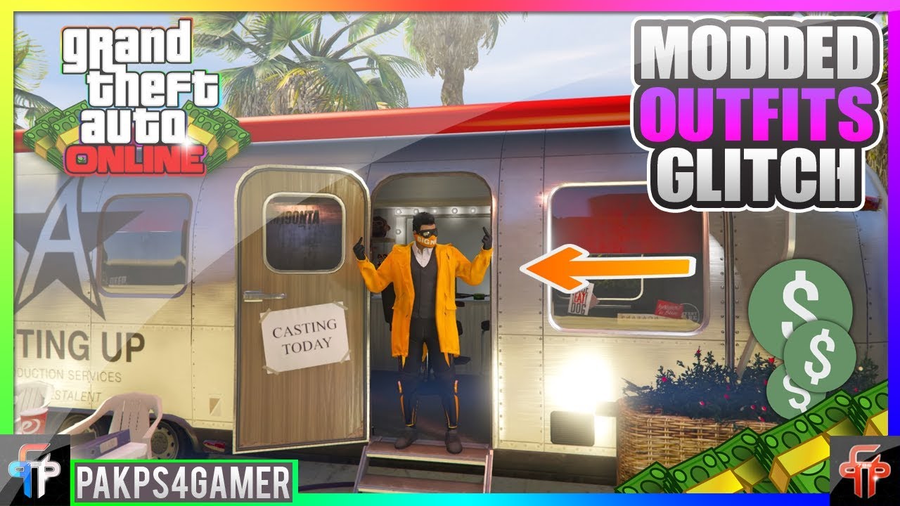 *PATCHED* GTA 5 Online - Modded Outfits + Money Glitch! Patch 1.40