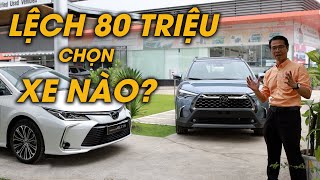 So Sánh Corolla Altis vs Toyota Cross | Chọn theo gu hay theo xu hướng?