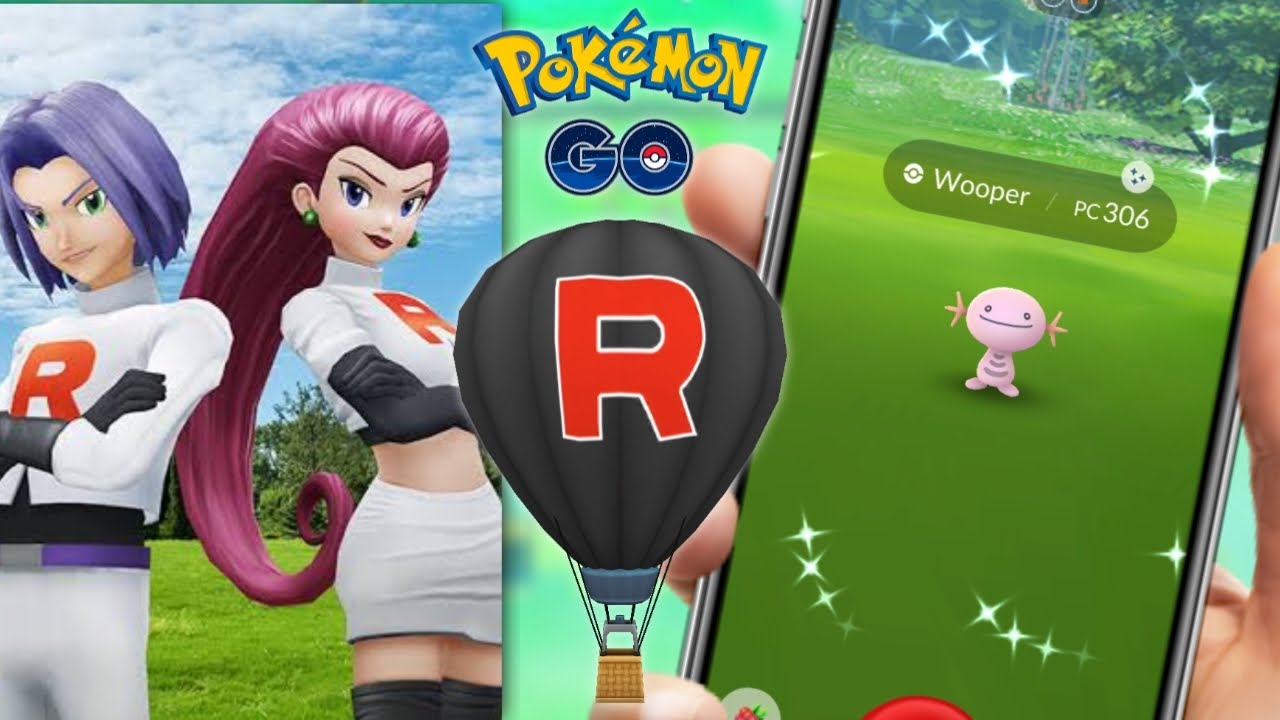 WOOPER WATCH EVENT- SHINY WOOPER | TEAM GO ROCKET GRUNTS SHADOW SHINY WOOPER