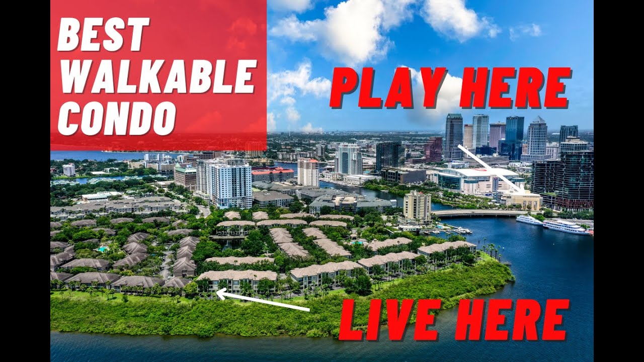 Best Walkable Waterfront Condo in Tampa Florida | Harbour Island