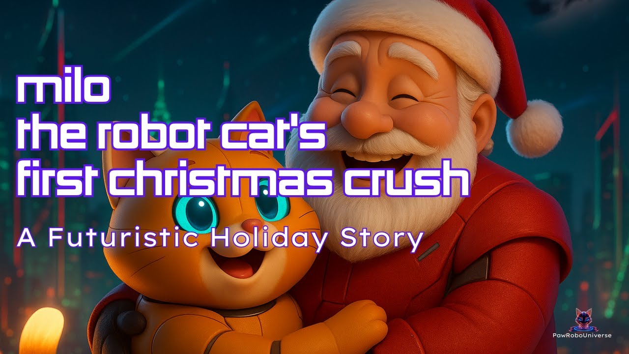 Первая рождественская влюбленность кота-робота Майло (Футуристическая праздничная история)