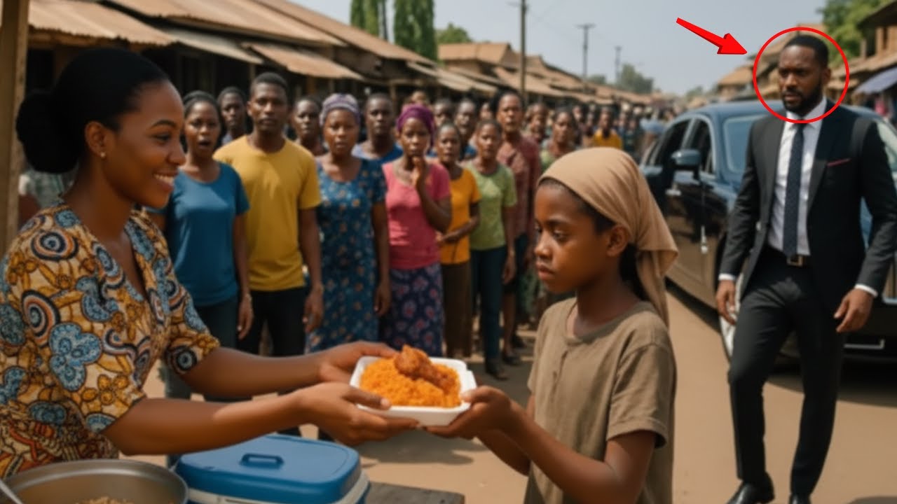 Roadside Food Seller Fed a Homeless Girl—One Day a Billionaire Pulled Up