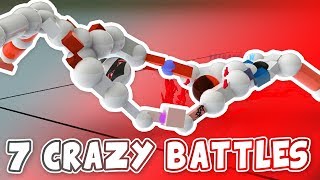 7 CRAZY BATTLES ► Toribash