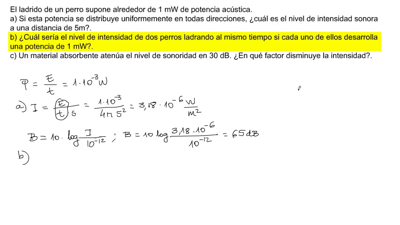 Nivel de Intensidad Sonora. decibelios. YouTube