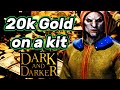 Dropping 20k gold on a kit was wild  dark and darker