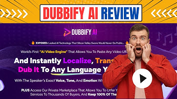 Dubbify AI Review & Demo -  Turn Any Video into Viral Multilingual Content!