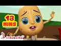 உருளைக்கிழங்கு செல்ல குட்டியின் குட்டி சண்டை | Tamil Rhymes for Children | Infobells