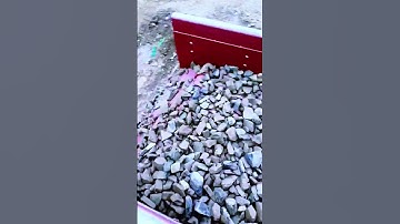 The mud-rock separator with a throughput of up to 500 tons is here!#Earthandstoneseparator