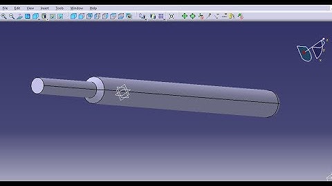 Screw Jack CATIA V5 Tutorial - Tommy Bar (Part 7)