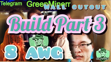 Solar Power Wifi Bitcoin Mining Build Part 3 - GreenMiner Defi Web3 Burning Supply with hashrate