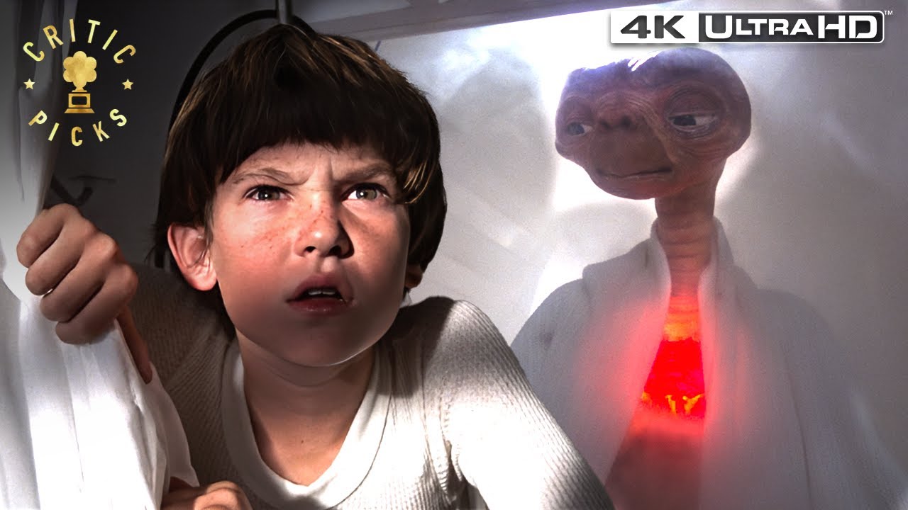 Saving ET From Government Agents | E.T. The Extra-Terrestrial 4k HDR