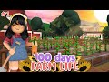 I spent 100 days as a farmer in bloxburg   ep 1