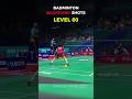 Backhand Shots in Badminton #shorts