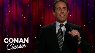Jerry Seinfeld On Getting Married At 45 | Late Night with Conan O’Brien