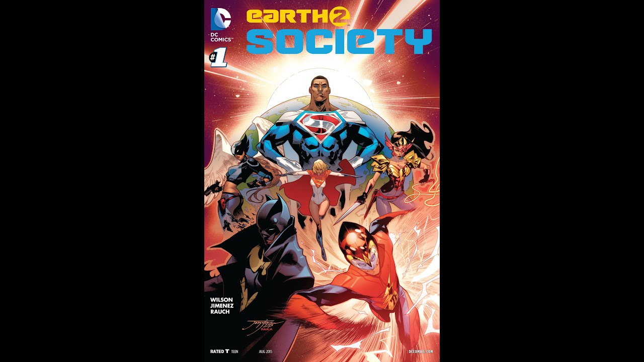 Earth 2 Society Run (DC Comics 2015) - YouTube