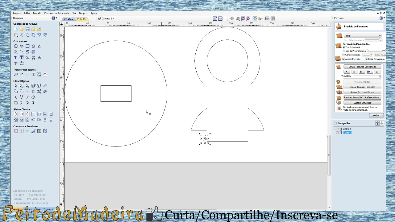 Como fazer peças  de encaixe na cnc router pra encaixar perfeito
