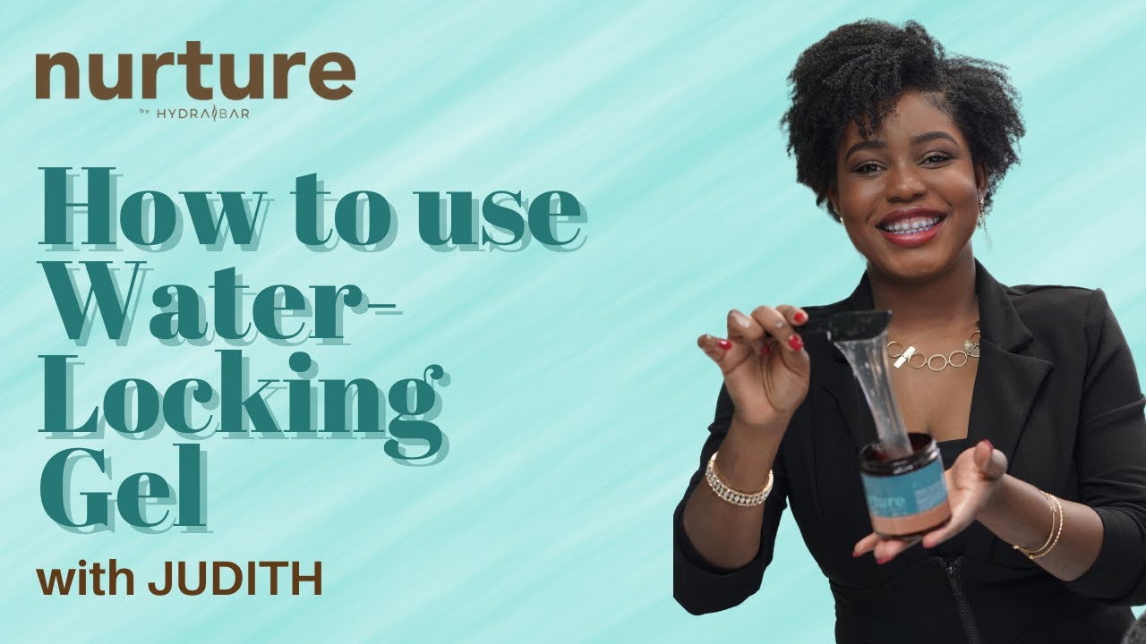 How to use Water Locking Gel at home with stylist Judith YouTube