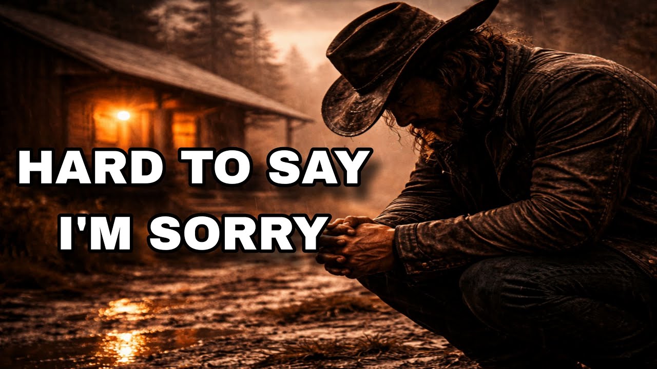 Hard to Say I’m Sorry | Outlaw Blues Music | Emotional Country Blues Ballad