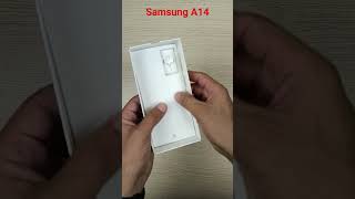 samsung A14 unboxing