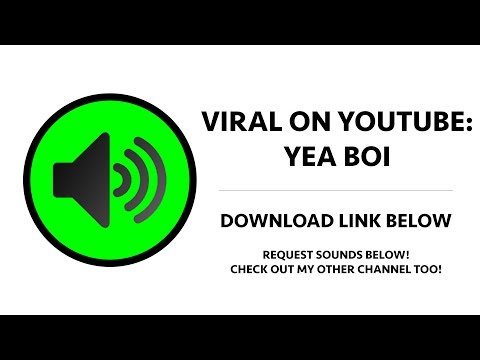 Viral on YouTube - Yeah Boy (Long) Sound Effect