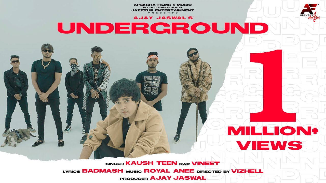 UNDERGROUND – (Official Video) New Punjabi Song 2022 | Kaush Teen | Rap – Vineet | Apeksha Music